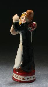 Portrait Wedding Cake Topper