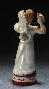 Portrait Wedding Cake Topper